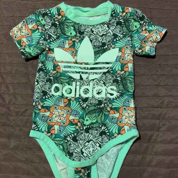 adidas baby onesie
